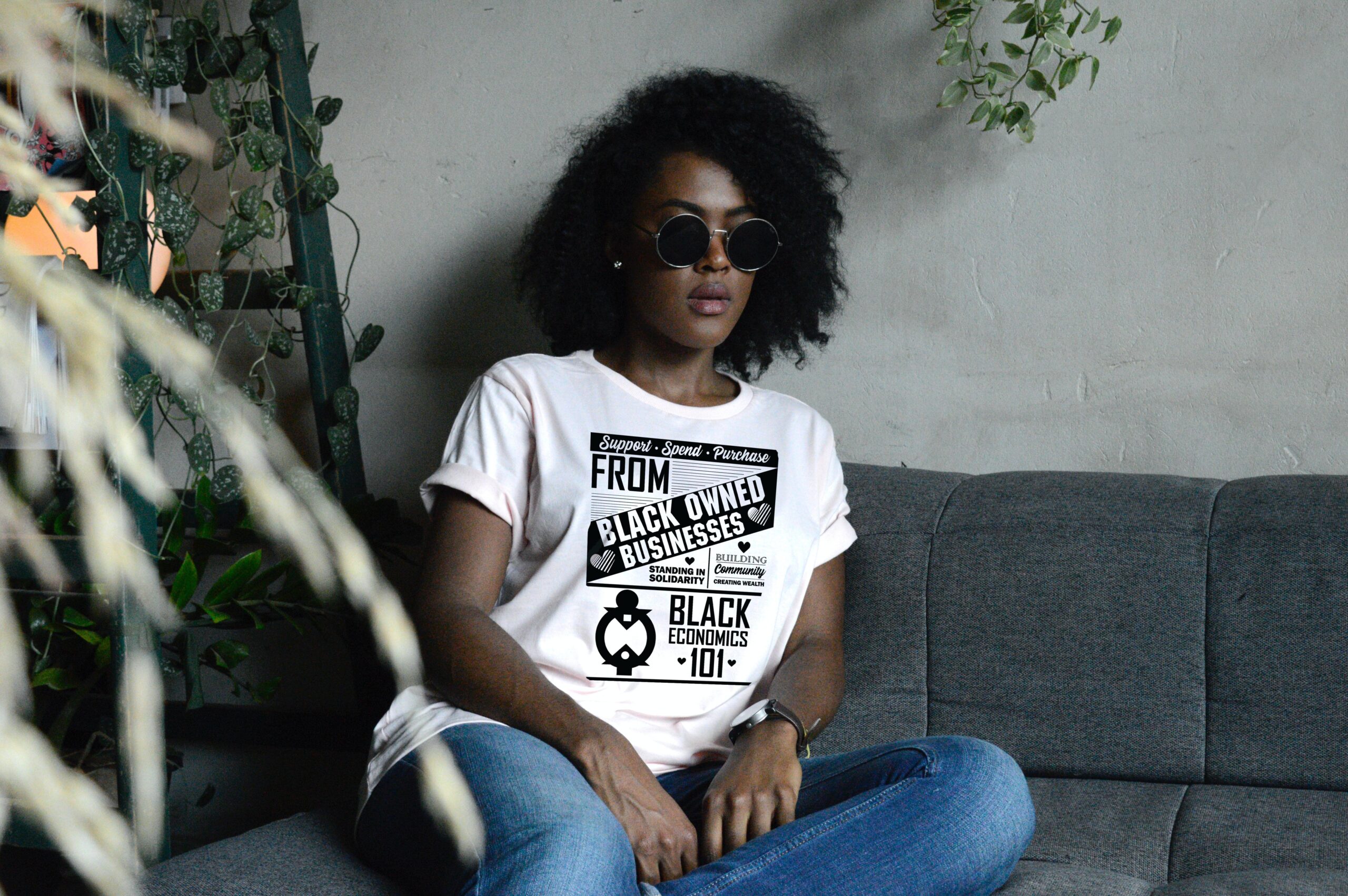 Chalk Drawing White T-Shirt - Lemonade Stand Bootcamp